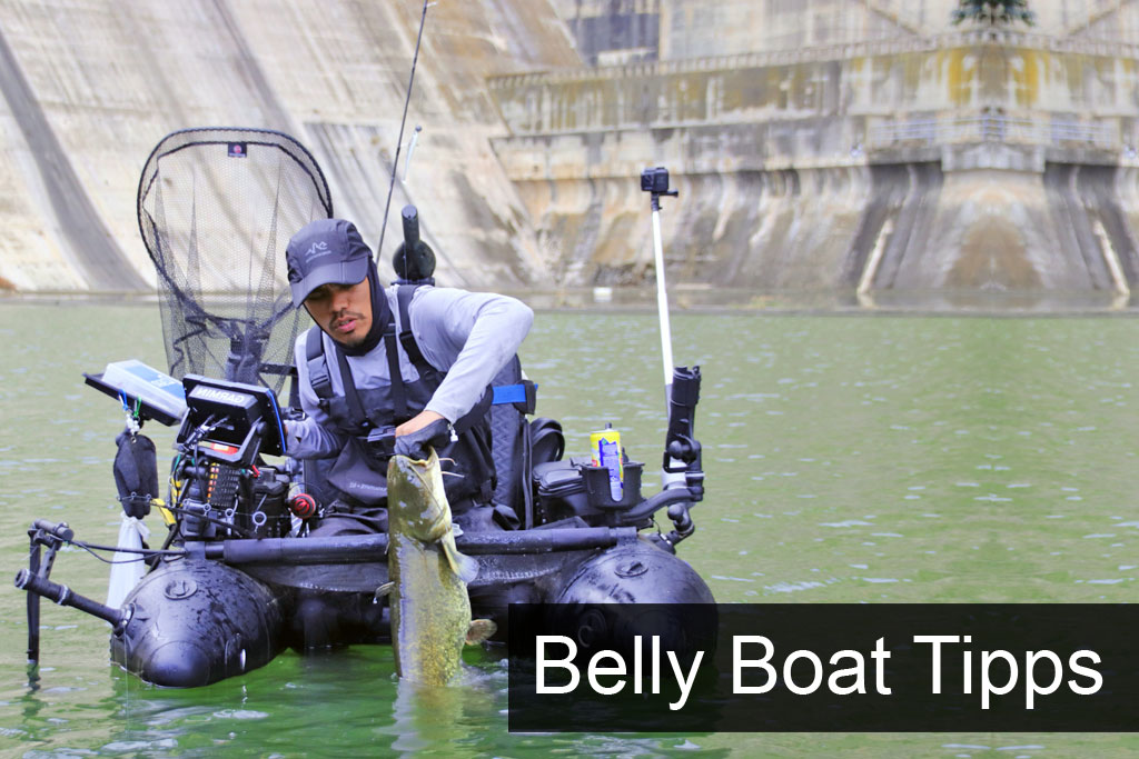 18 wichtige Belly Boat Tipps für Angler (für Anfänger)